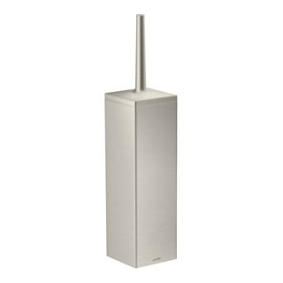 hansgrohe Brosse Axor Uni. Rectangulaire avec couvercle, montage mural, aspect acier inoxydable