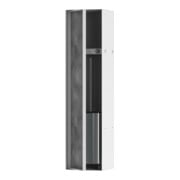 hansgrohe Brosse WC encastrée XtraStoris avec étagère, porte carrelable, blanc mat