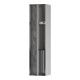 hansgrohe Brosse WC encastrée XtraStoris avec support, fixation porte, acier inox brossé-1