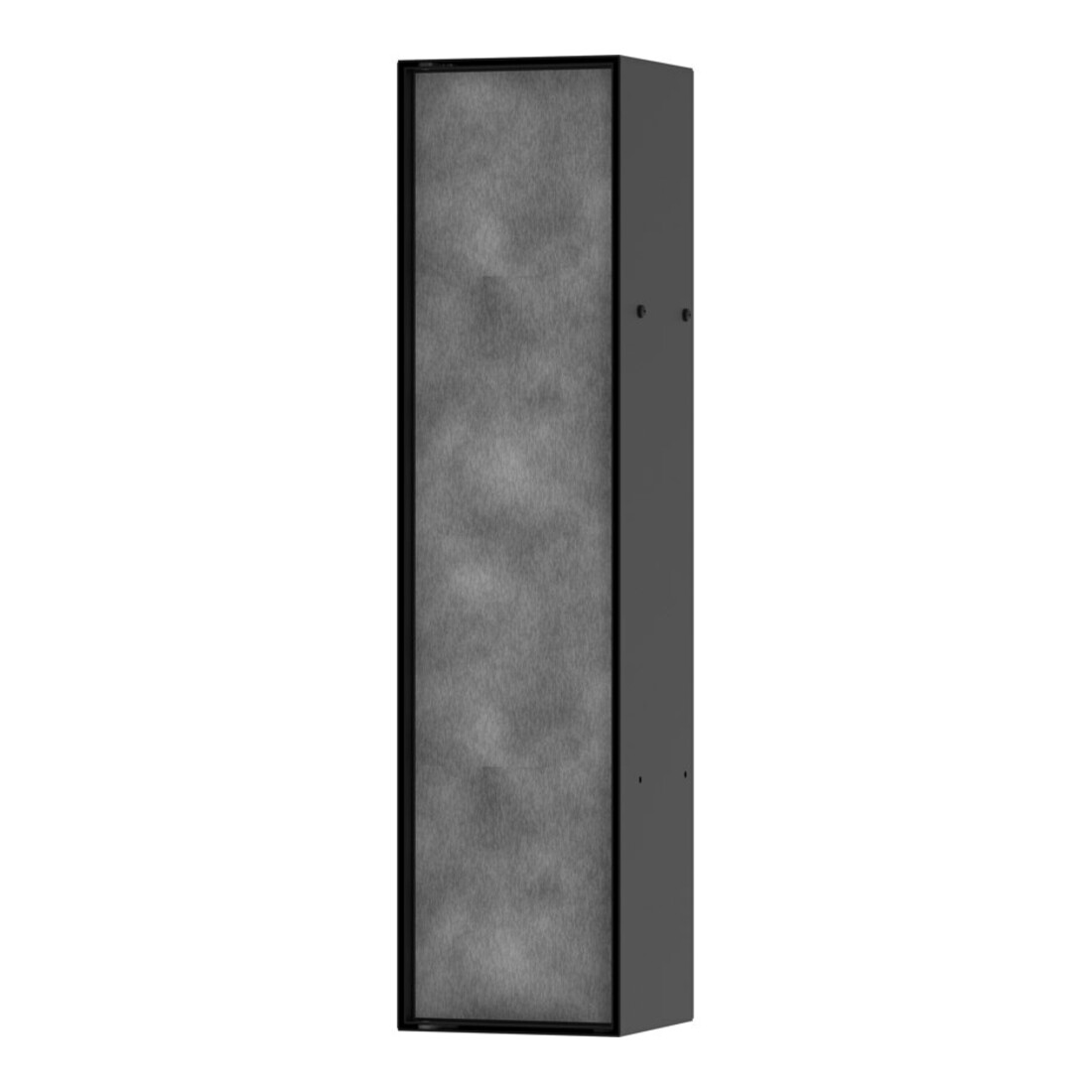 hansgrohe Brosse WC encastrée XtraStoris avec tablette, porte carrelable, noir mat