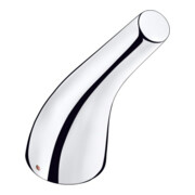 hansgrohe Bügelgriff Axor Terrano für Waschtisch, Bidet und Wanne, satinox