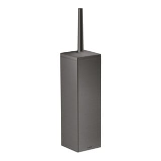 hansgrohe Bürste Axor Uni. Rectangular m Deck, Wandmont., brushed black chrome