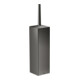 hansgrohe Bürste Axor Uni. Rectangular m Deck, Wandmont., polished black chrome-1