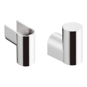 hansgrohe Cache d 25 mm, 2 pcs, chromé, pour barre de douche Uni. D-1