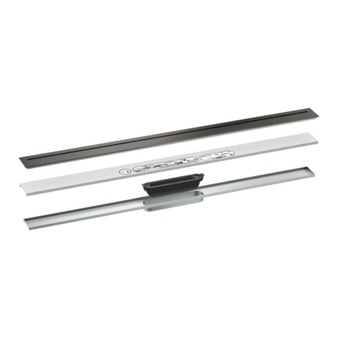 hansgrohe Caniveau de douche Drain 1000 mm, kit FM, installation libre, bleu b bla vc