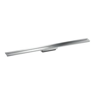 hansgrohe Caniveau de douche Drain 1000 mm, set FM, pour montage mural, noir mat