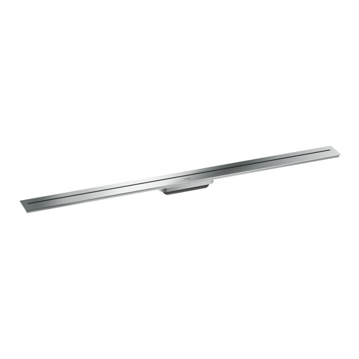 hansgrohe Caniveau de douche Drain 1200 mm, kit FM, pour montage mural, optique ES