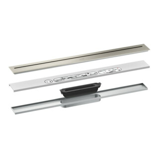 hansgrohe Caniveau de douche Drain 700 mm, kit FM, libre, ES optic