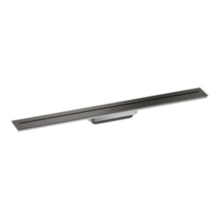 hansgrohe Caniveau de douche Drain 800 mm, set FM, avec vidange, bleu brossé vc