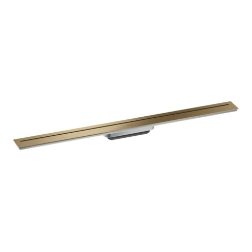 hansgrohe Caniveau de douche Drain 900 mm, kit FM, libre, brossé bronze
