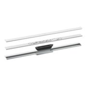 hansgrohe Caniveau de douche Drain 900 mm, kit FM, pour montage mural, blanc mat-3