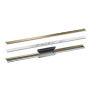 hansgrohe Caniveau de douche Drain 900 mm, kit FM, pour montage mural, bronze brossé-3