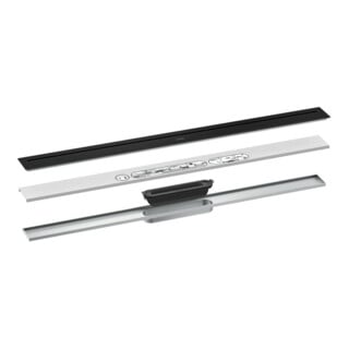 hansgrohe Caniveau de douche Drain 900 mm, set FM, libre, noir mat