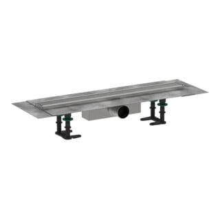 hansgrohe Caniveau de douche RainDrain Compact 600 mm, set, pour installation standard, ES courbé