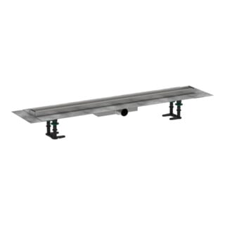 hansgrohe Caniveau de douche RainDrain Compact 900 mm, set, prêt à poser, chromé