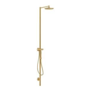 hansgrohe Colonne de douche Axor Starck avec TH, pomme de tête 240 mm, 1 an, or brossé optique