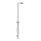 hansgrohe Colonne de douche Axor Starck m Thermostat, pomme de tête 240mm, 1 jet, chrome-1