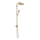 hansgrohe Compleet montageset Axor One UP-Showerpipe 12 l/m brush bronze