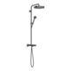 hansgrohe Compleet montageset Axor One UP-Showerpipe Eco 8,6 l/m blauw