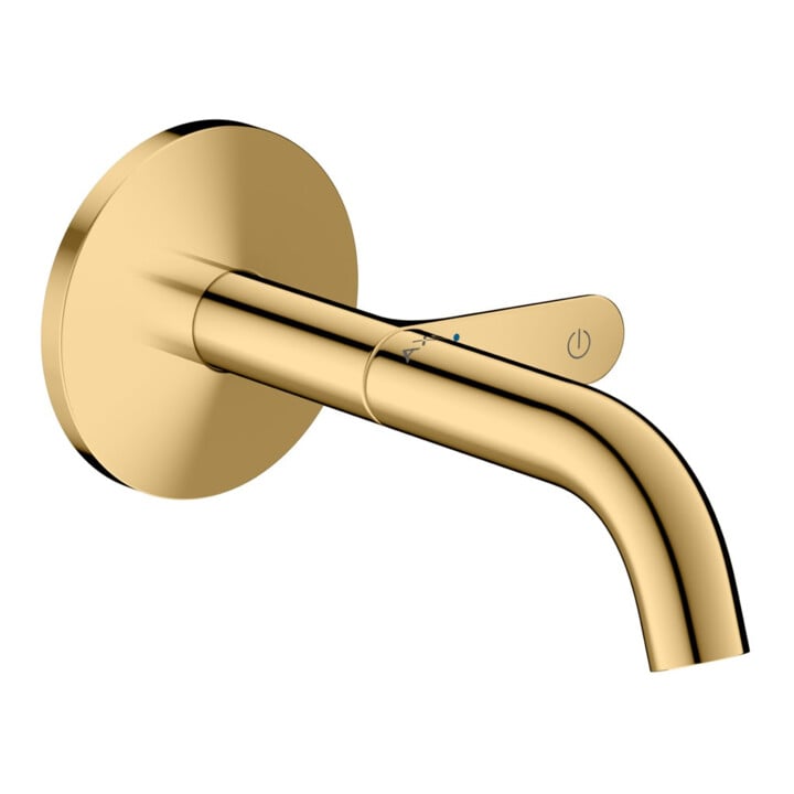 hansgrohe Compleet montageset Axor One UP-WT-EHM uitl. 160 mm gepolijst goud optic