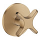 hansgrohe Compleet montageset UP-afsluitventiel Axor One geborsteld brons met kruis