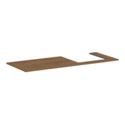 hansgrohe Console Xilesa E 1375x550 mm, découpe, chêne cachemire-1