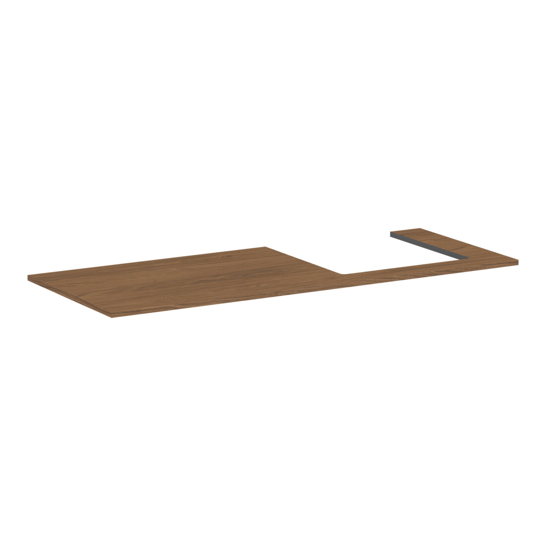 hansgrohe Console Xilesa E 1375x550 mm, découpe, chêne cachemire