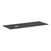 hansgrohe Console Xilesa E 1375x550 mm, gauche, ardoise grise-1