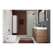 hansgrohe Console Xilesa E 1375x550mm, 2 découpes, chêne Kashmir-2