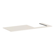 hansgrohe Console Xilesa E 1375x550mm, découpe, beige sable mat-1