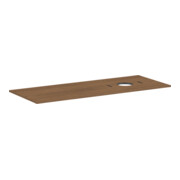 hansgrohe Console Xilesa E 1375x550mm, o HL, découpe droite, encastrée-1