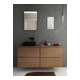 hansgrohe Console Xilesa E 1375x550mm, sans robinet, découpe à gauche, finition œuf