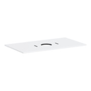 hansgrohe Console Xilesa E AS avec/sans robinet, 980x550 mm, blanc mat-1
