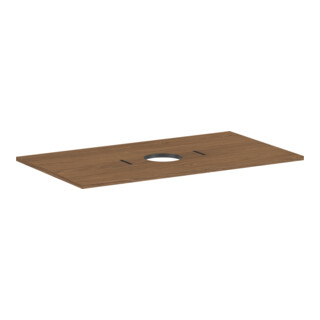 hansgrohe Console Xilesa E AS avec/sans robinet, 980x550mm, blanc cassé