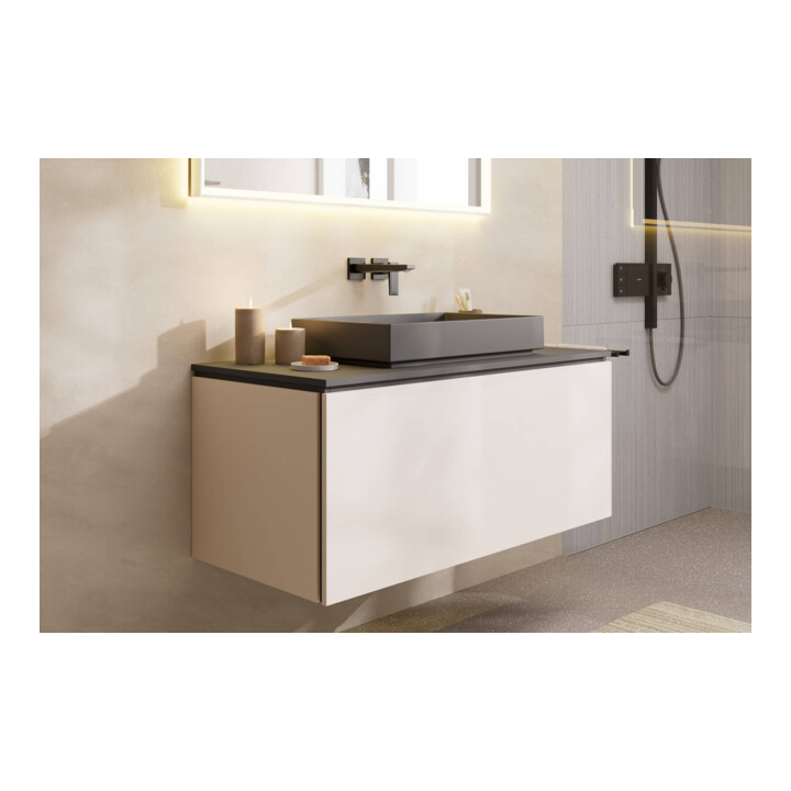 hansgrohe Console Xilesa E AS mi, o HL, 1180x550mm, ardoise grise