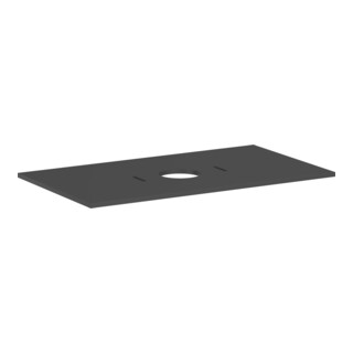 hansgrohe Console Xilesa E AS mi, o HL, 980x550mm, ardoise grise