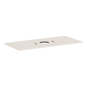 hansgrohe Console Xilesa E AS mi, sans robinet, 1180x550mm, beige sable mat-1
