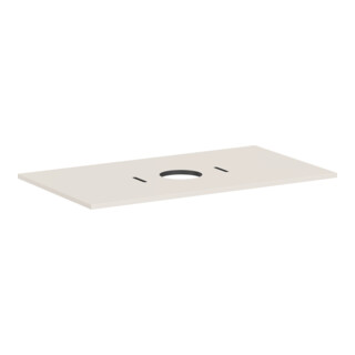 hansgrohe Console Xilesa E AS mi, sans robinet, 980x550mm, beige sable mat