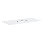 hansgrohe Console Xilesa E AS mit., sans robinet, 1180x550mm, blanc mat-1