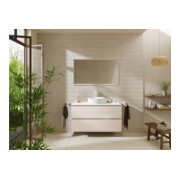 hansgrohe Console Xilesa E AS mit., sans robinet, 1180x550mm, blanc mat-4