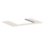 hansgrohe Console Xilesa E avec découpe, 780x550mm, beige sable mat-1
