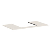 hansgrohe Console Xilesa E avec découpe, 980x550mm, beige sable mat-1