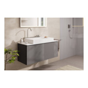hansgrohe Console Xilesa E découpe centrale, 1180x550mm, blanc mat-3