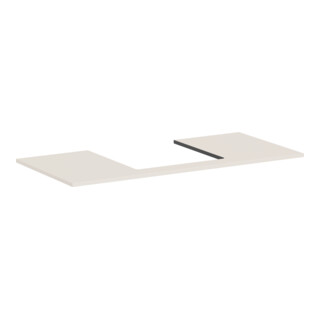 hansgrohe Console Xilesa E découpe mit., 1180x550mm, beige sable mat