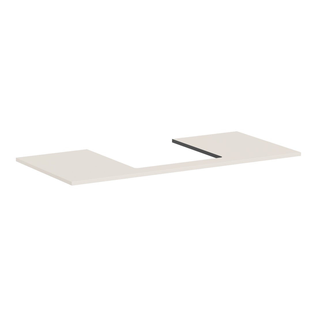hansgrohe Console Xilesa E découpe mit., 1180x550mm, beige sable mat