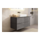 hansgrohe Console Xilesa E encastrée, 1180x550 mm, ardoise grise