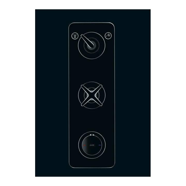hansgrohe Corps de base Axor Citterio E 2 voies, pour thermostat encastré 380x120mm