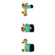 hansgrohe Corps de base Axor Starck DN 15, pour module de douche encastré 120x120mm-4