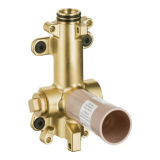 hansgrohe Corps de base Axor Starck DN 15, pour vanne d'arrêt encastrée 120x120mm