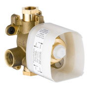 hansgrohe Corps de base Axor Starck DN 20, pour module thermostat encastré 120x120mm